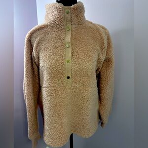 NWT (brand not price), M, gentle pink, soft & cozy Calvin Kline pull over